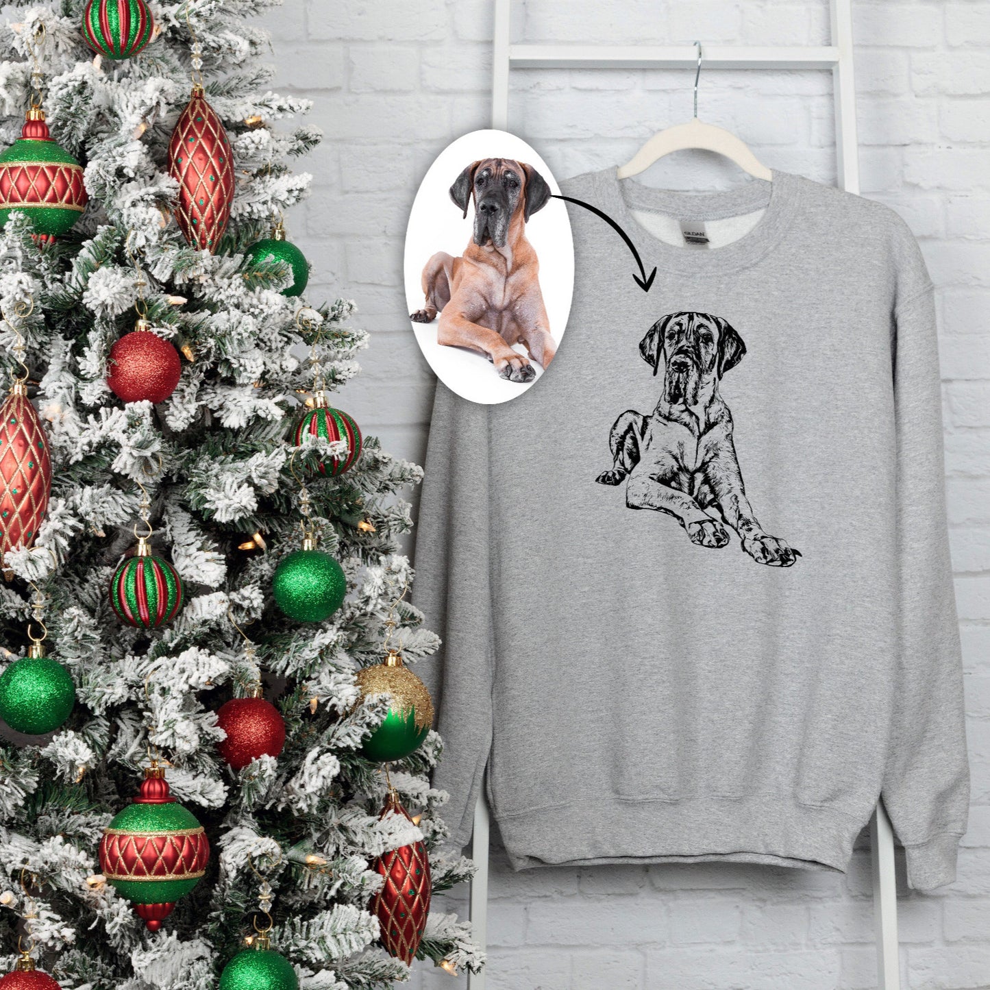 Custom Pet Crewneck Sweatshirt