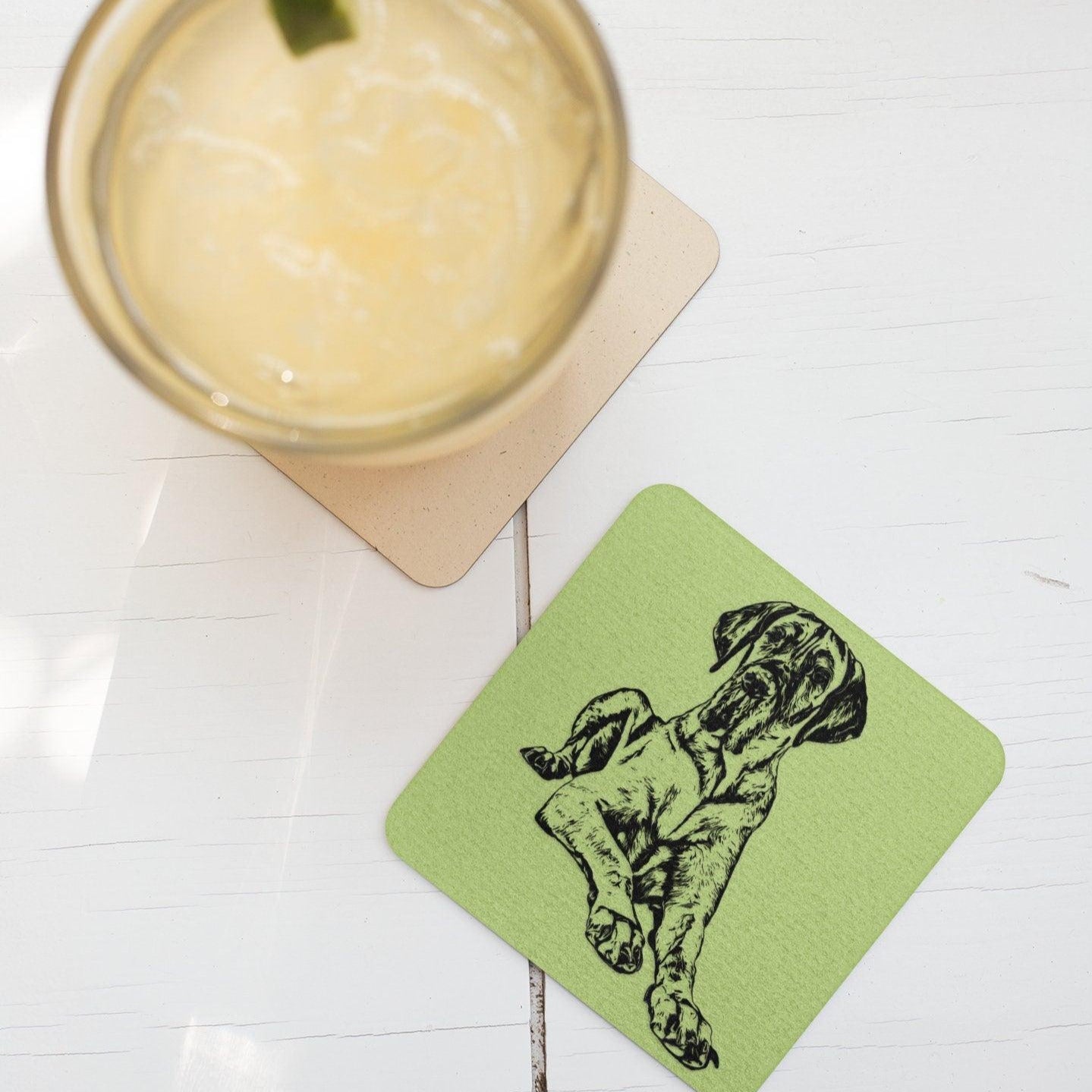 Custom Pet Cork Back Coaster