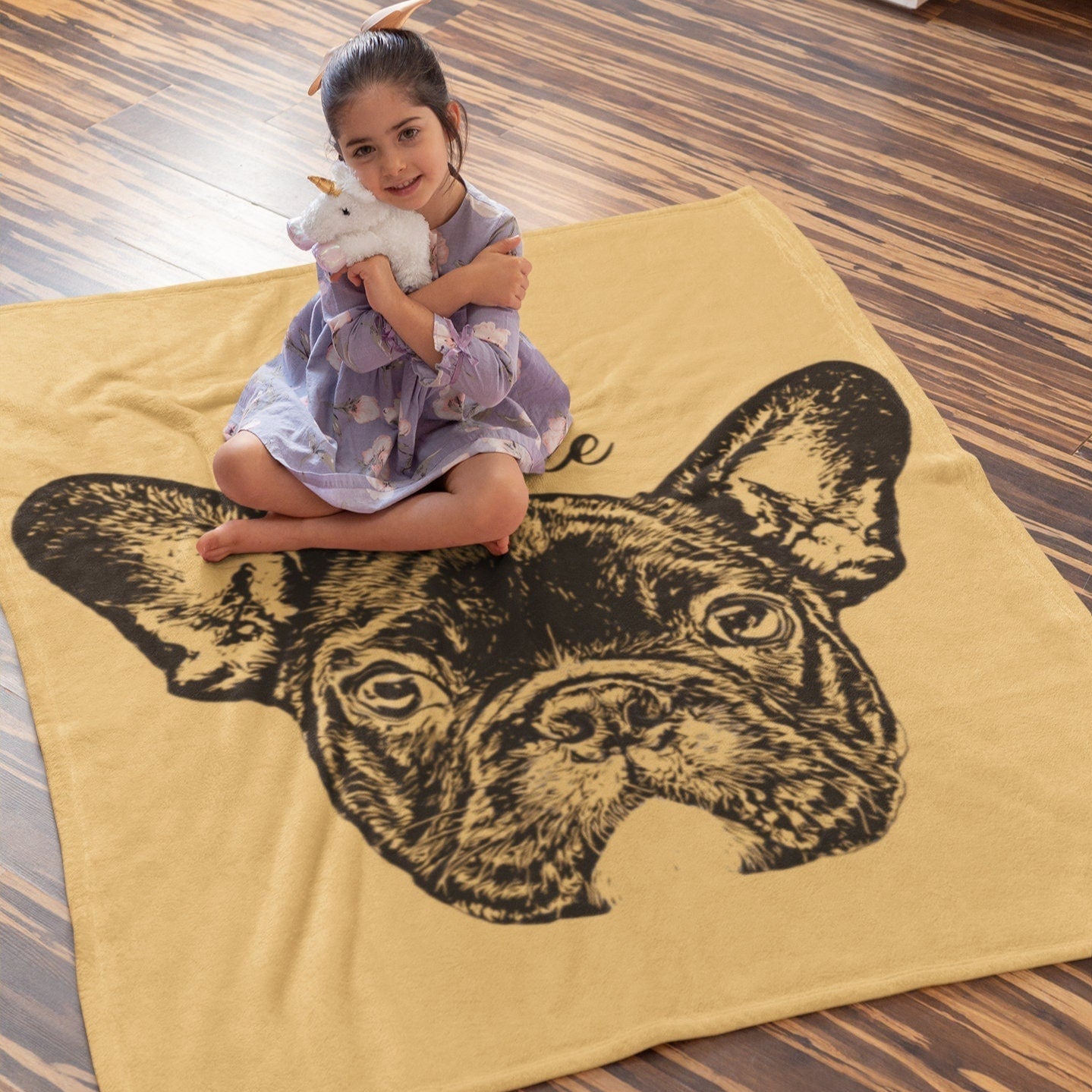 Custom Pet Blanket - Polyester