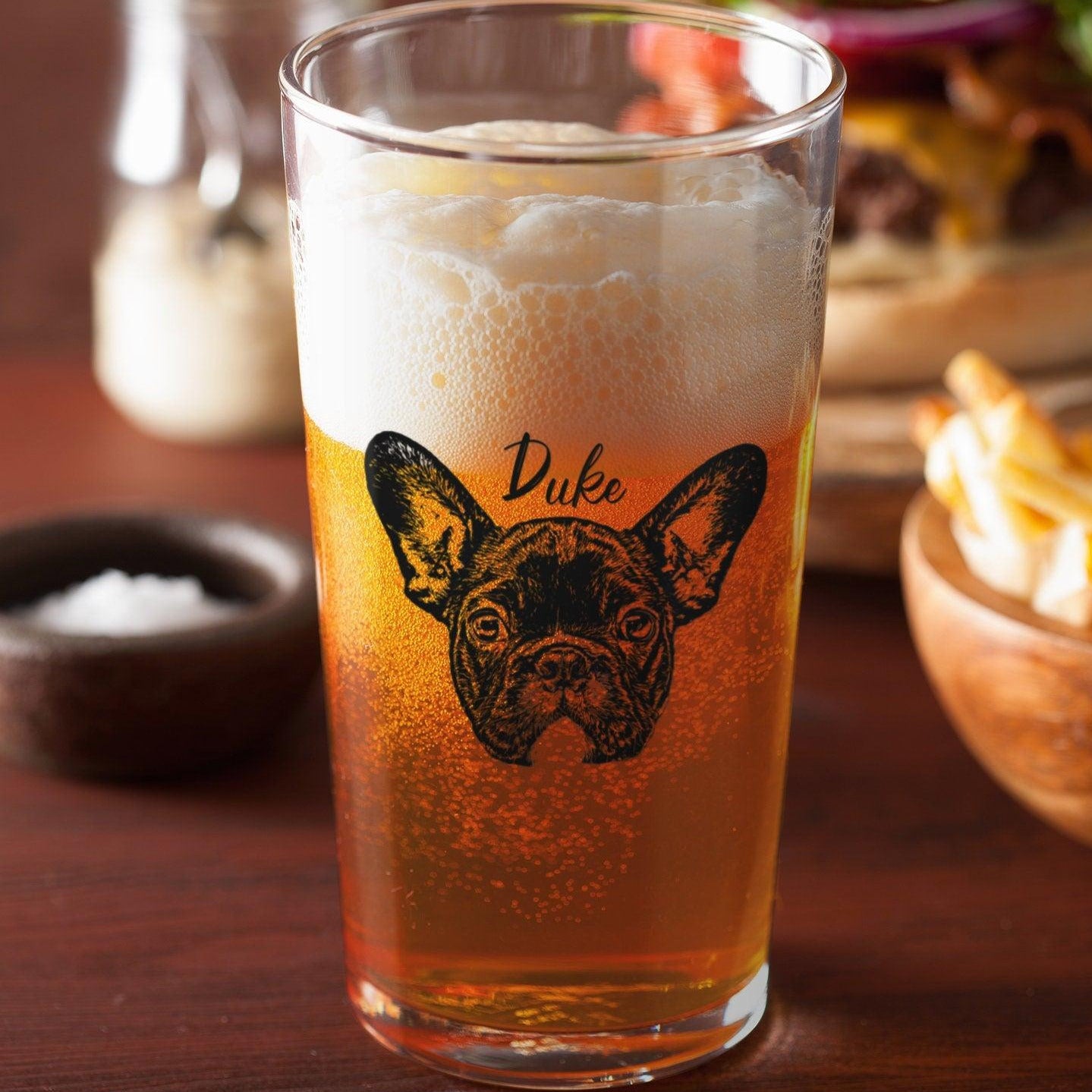 Custom Pet Beer Glass