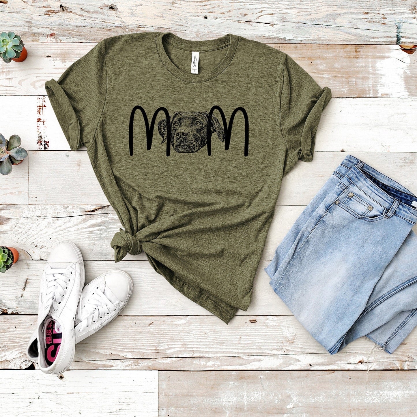 Custom Dog Mom Shirt