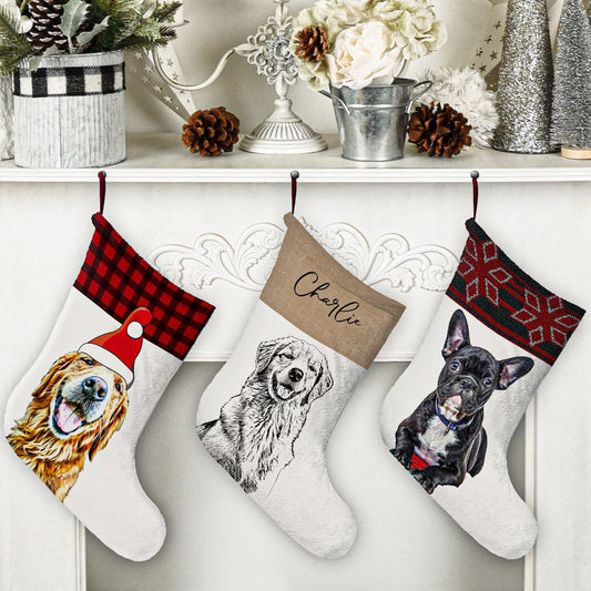 Christmas Dog Cat Stockings