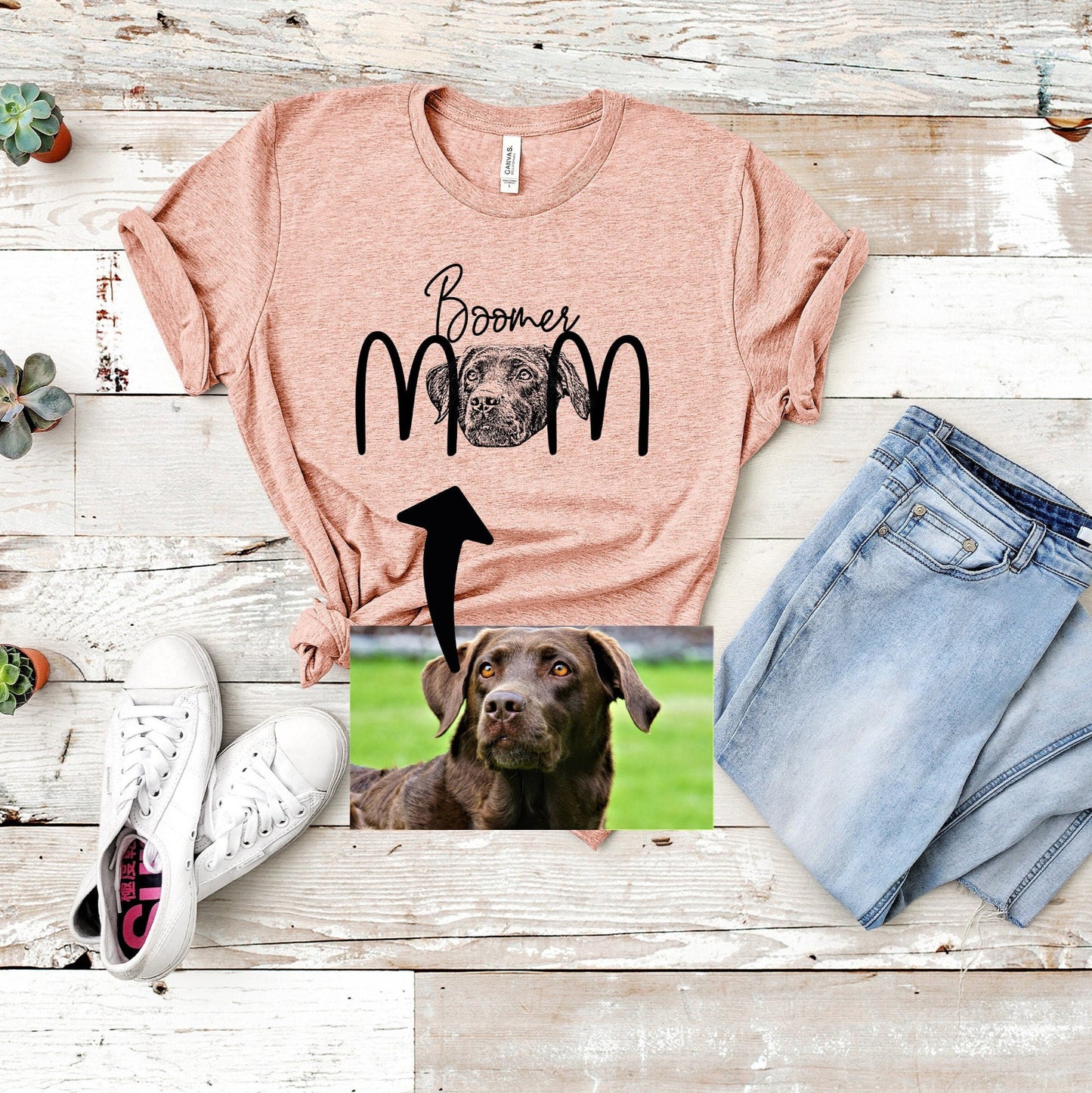 Custom Dog Mom Shirt