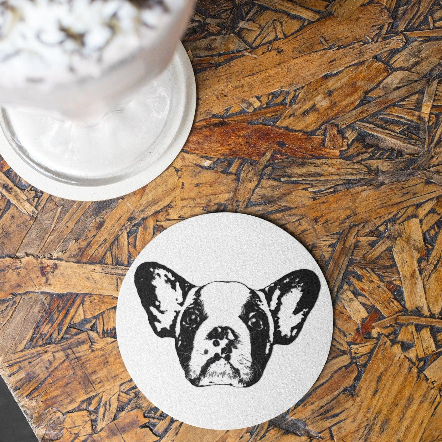 Custom Pet Cork Back Coaster