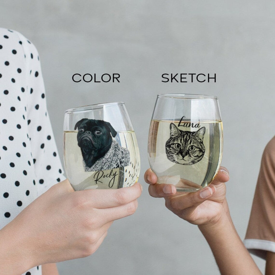 Custom Pet Wine glass – uveprint