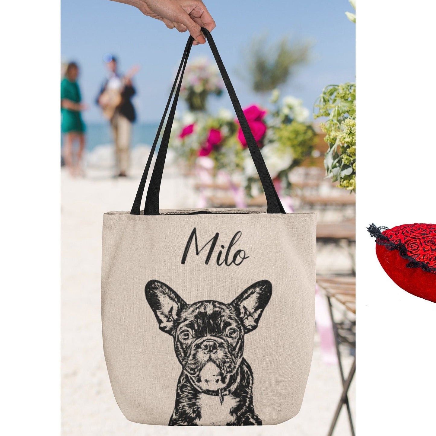 Custom Pet Tote Bag - Polyester