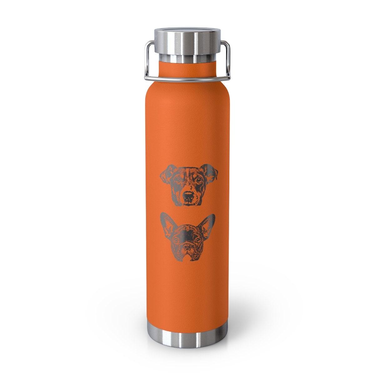 Personalized Pet Water Bottle 22oz