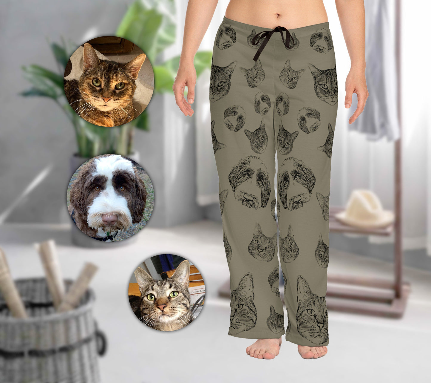 Custom Pet Men's Pajamas