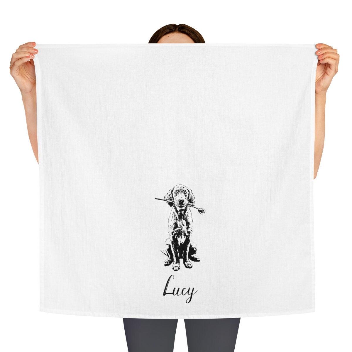 Custom Pet Tea Towel