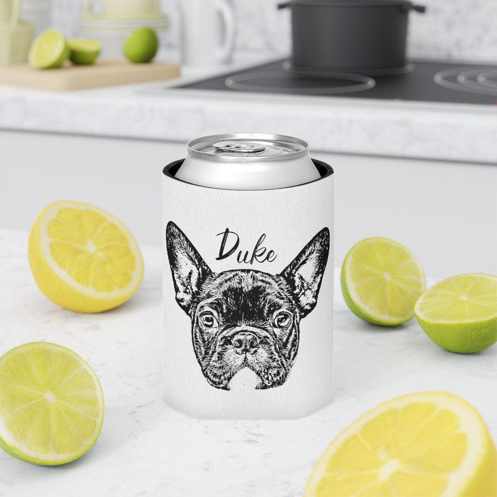 Custom Pet Portrait Can Cooler Koozie