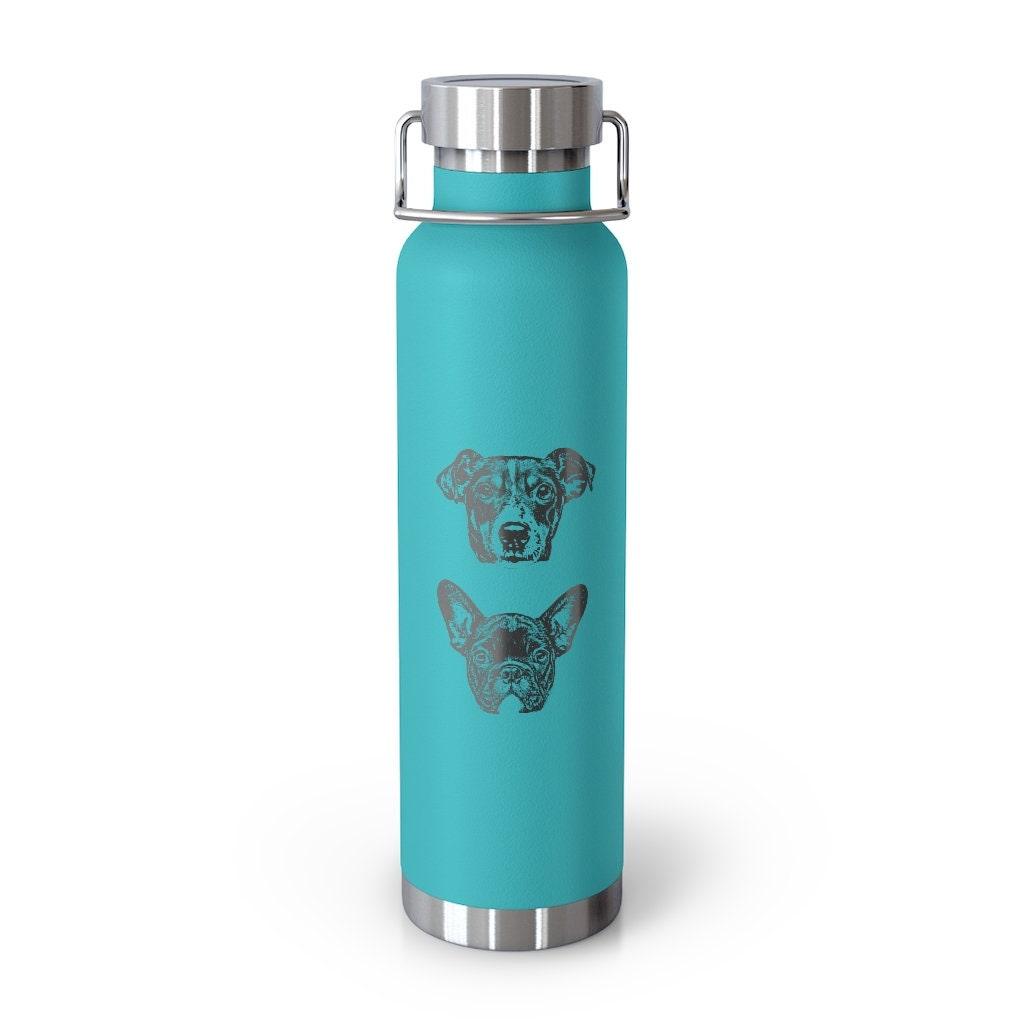 Personalized Pet Water Bottle 22oz