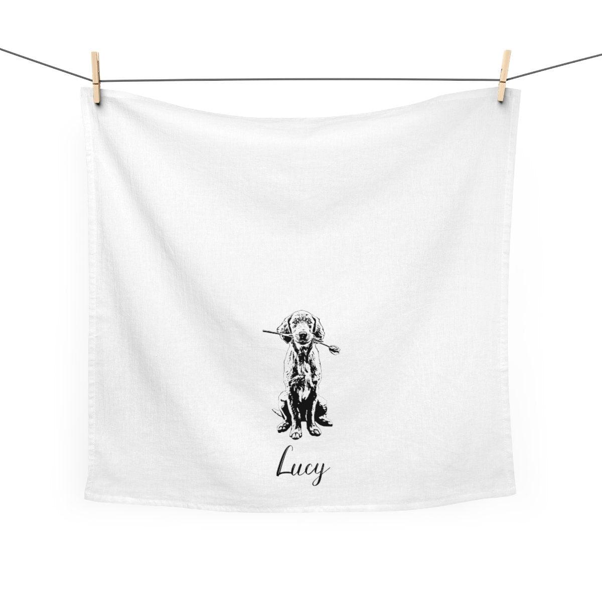 Custom Pet Tea Towel