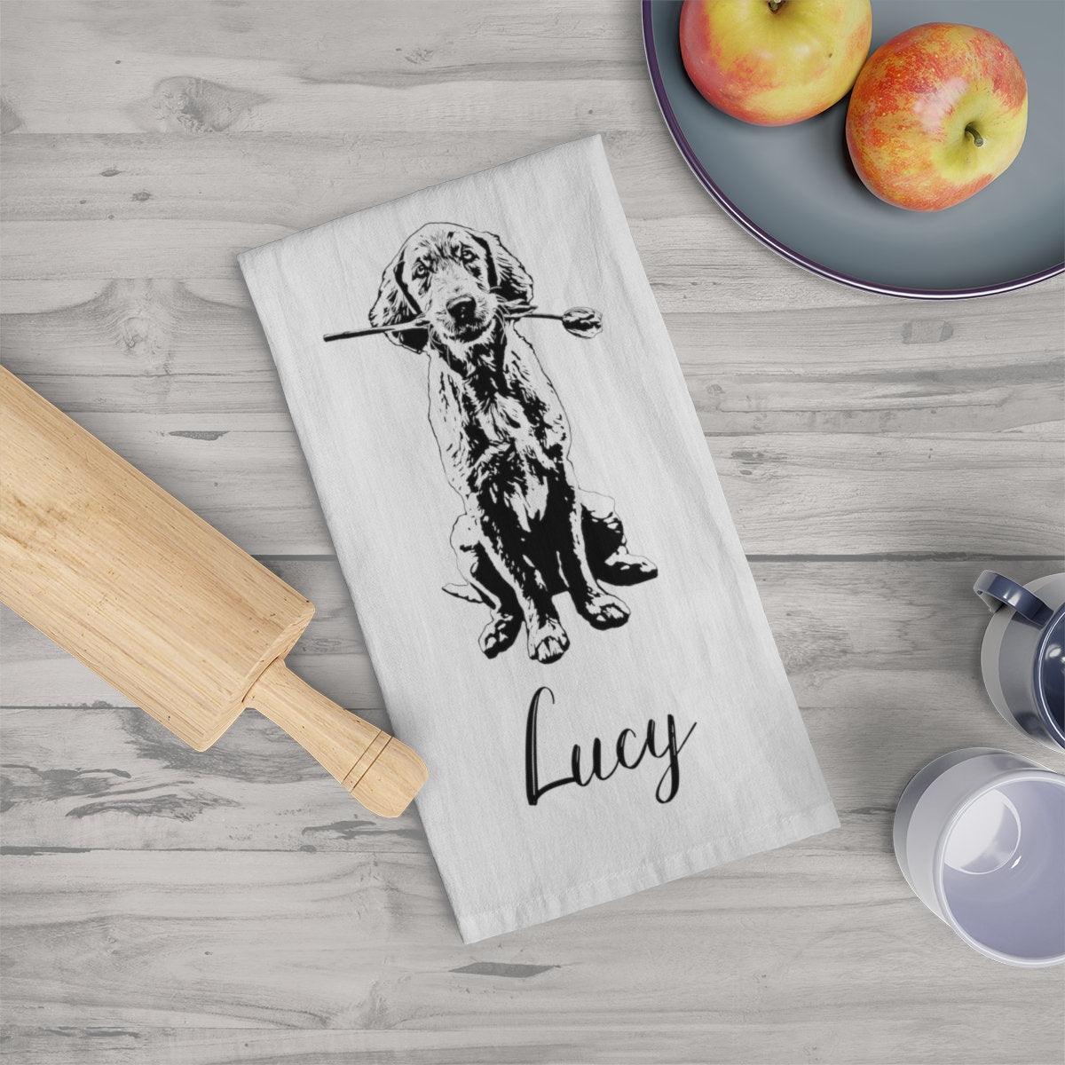 Custom Pet Tea Towel