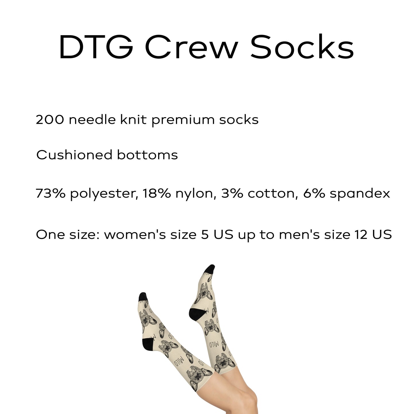 Custom Pet Socks