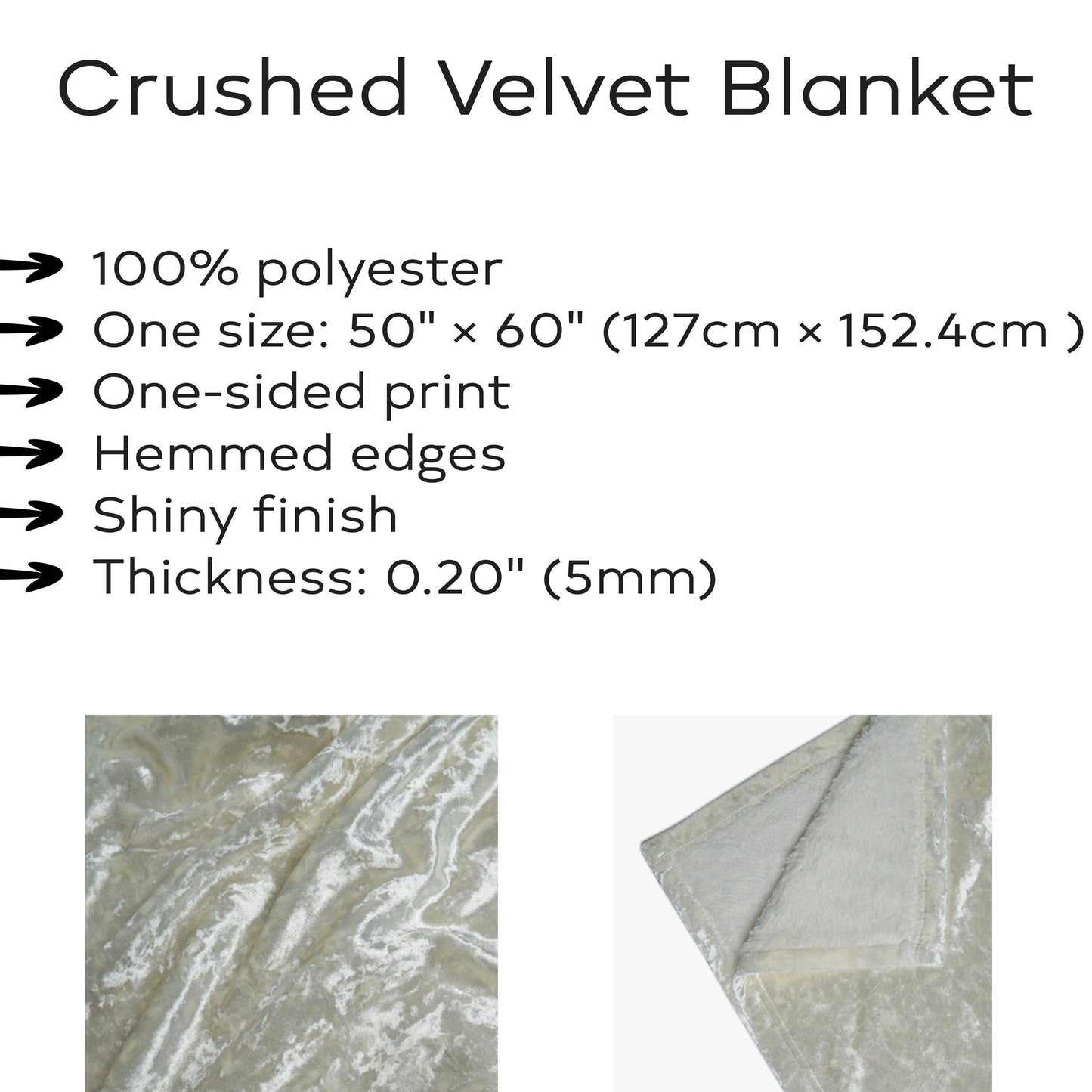 Custom Pet Blanket - Polyester