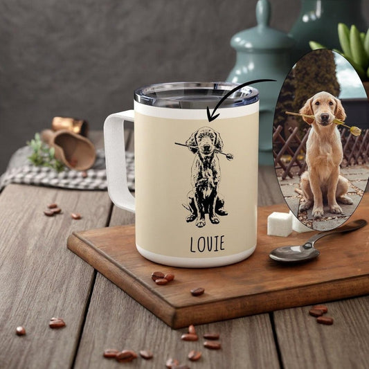 Custom Pet Tumbler Mug 10oz