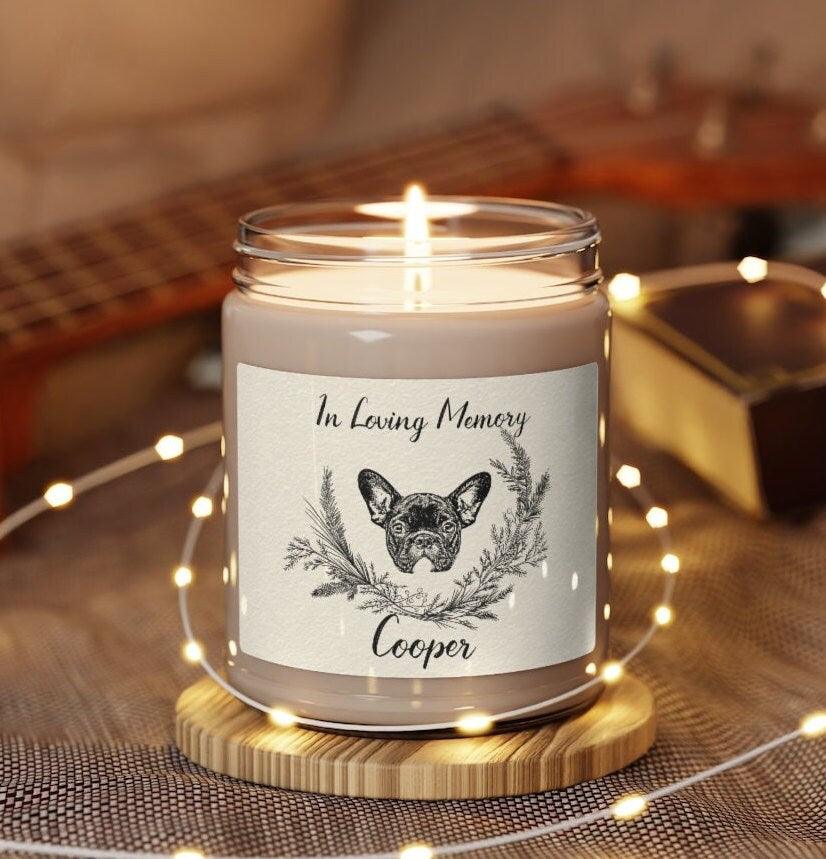 Custom Pet Memorial Candle