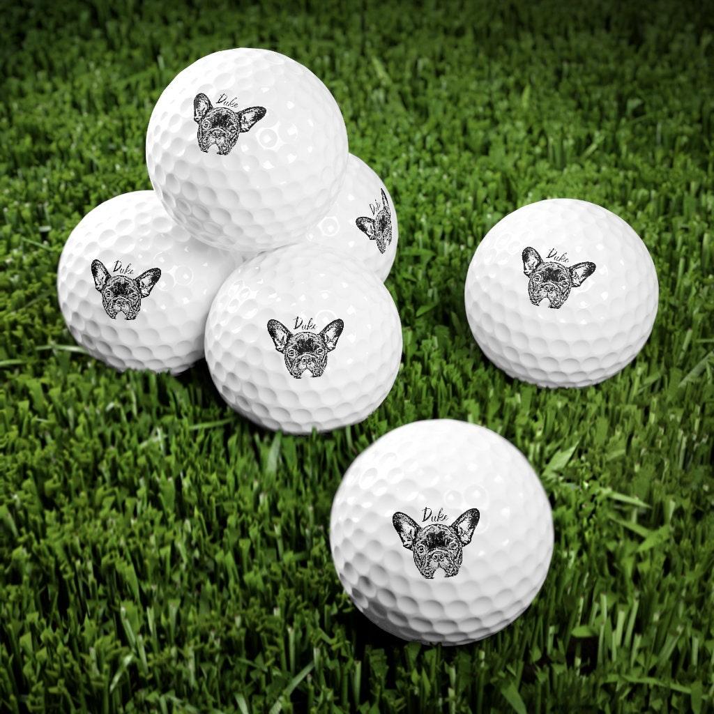 Pet Face On Golf Balls - 6 pcs. / Set