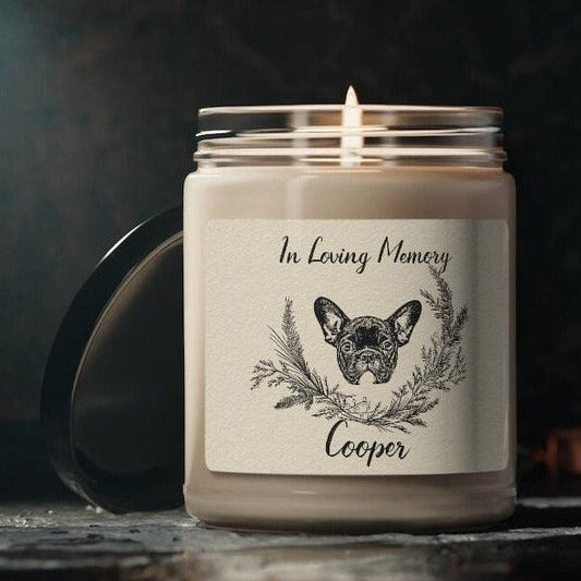 Custom Pet Memorial Candle