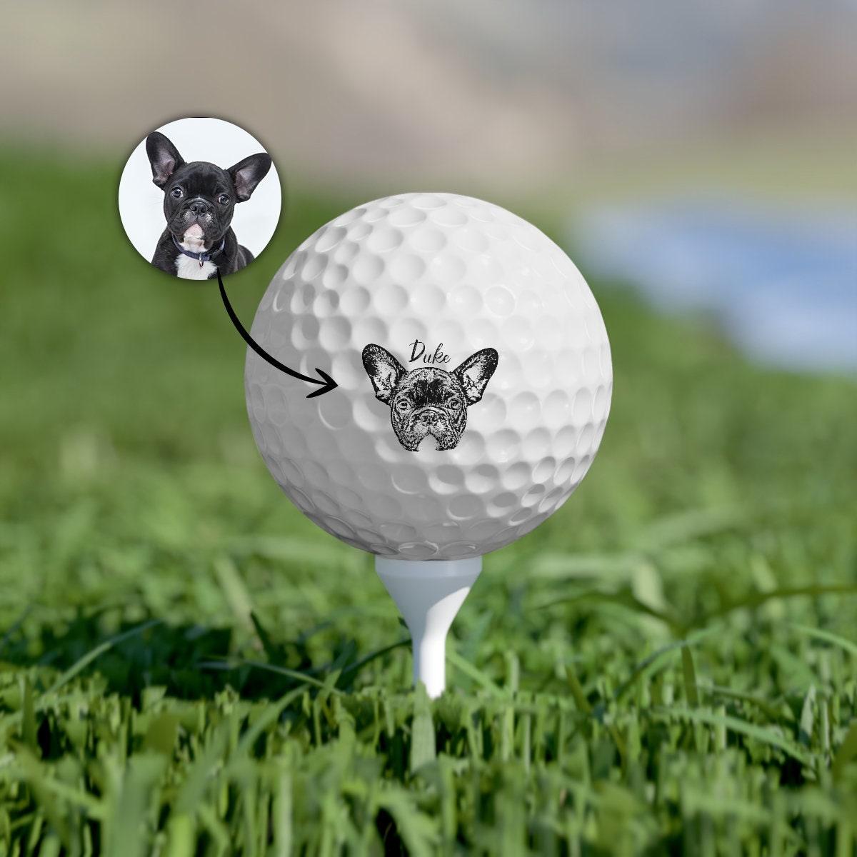 Pet Face On Golf Balls - 6 pcs. / Set