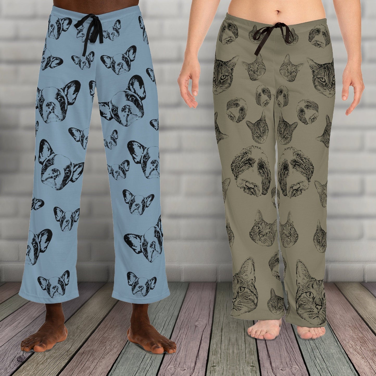 Custom Pet Men's Pajamas