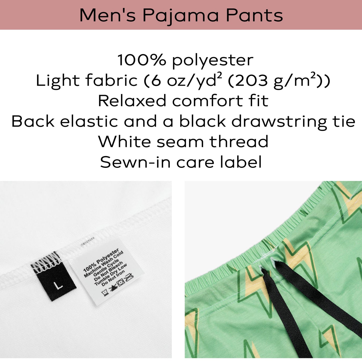 Custom Pet Men's Pajamas