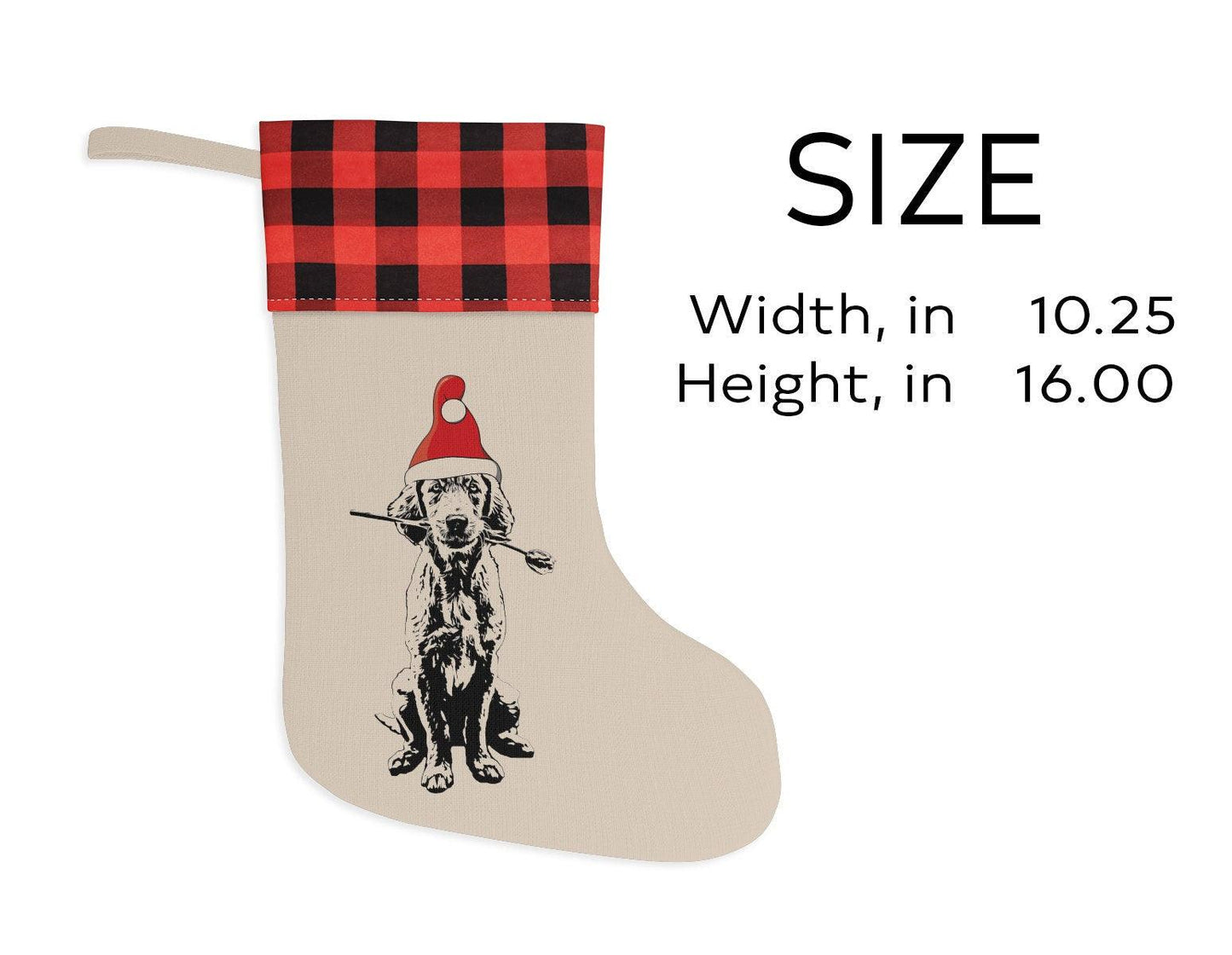 Pet Christmas Stocking from Photo