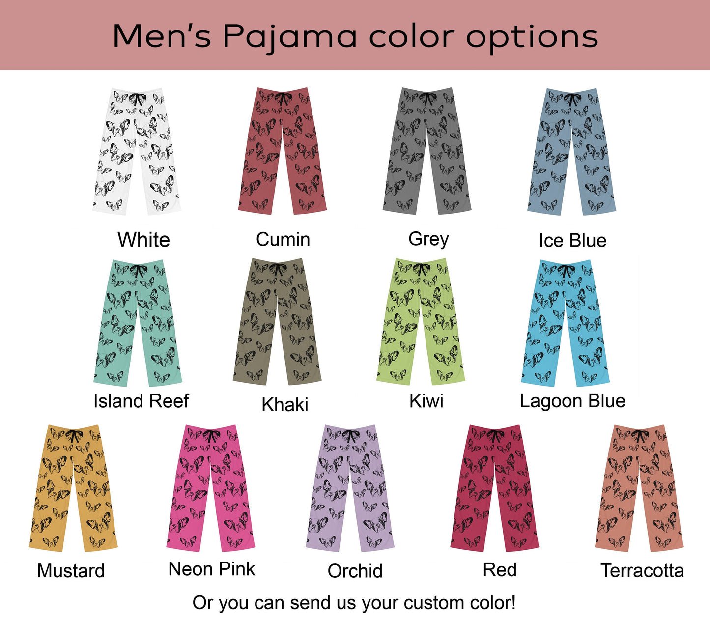 Custom Pet Men's Pajamas