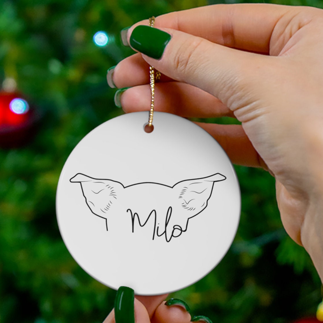 Custom Pet Memorial Christmas Ornament