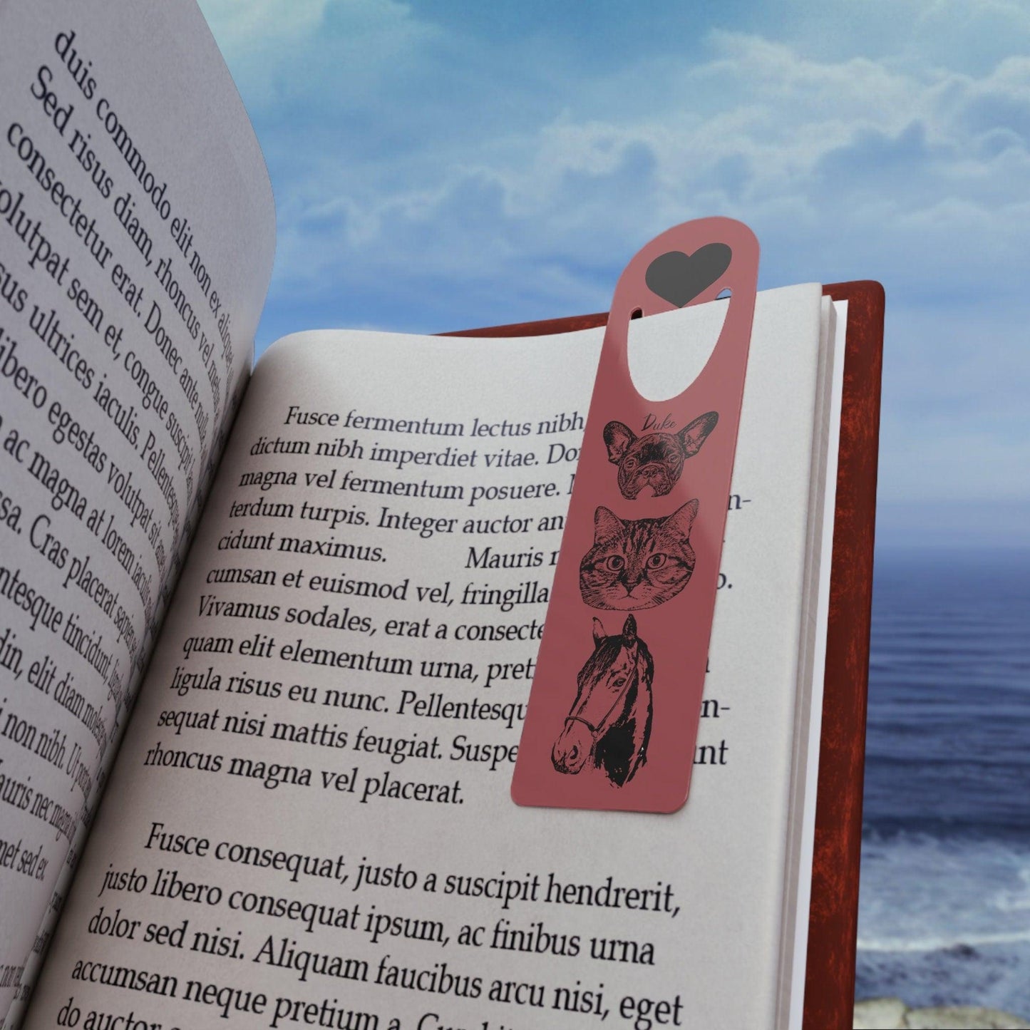 Custom Pet Bookmark