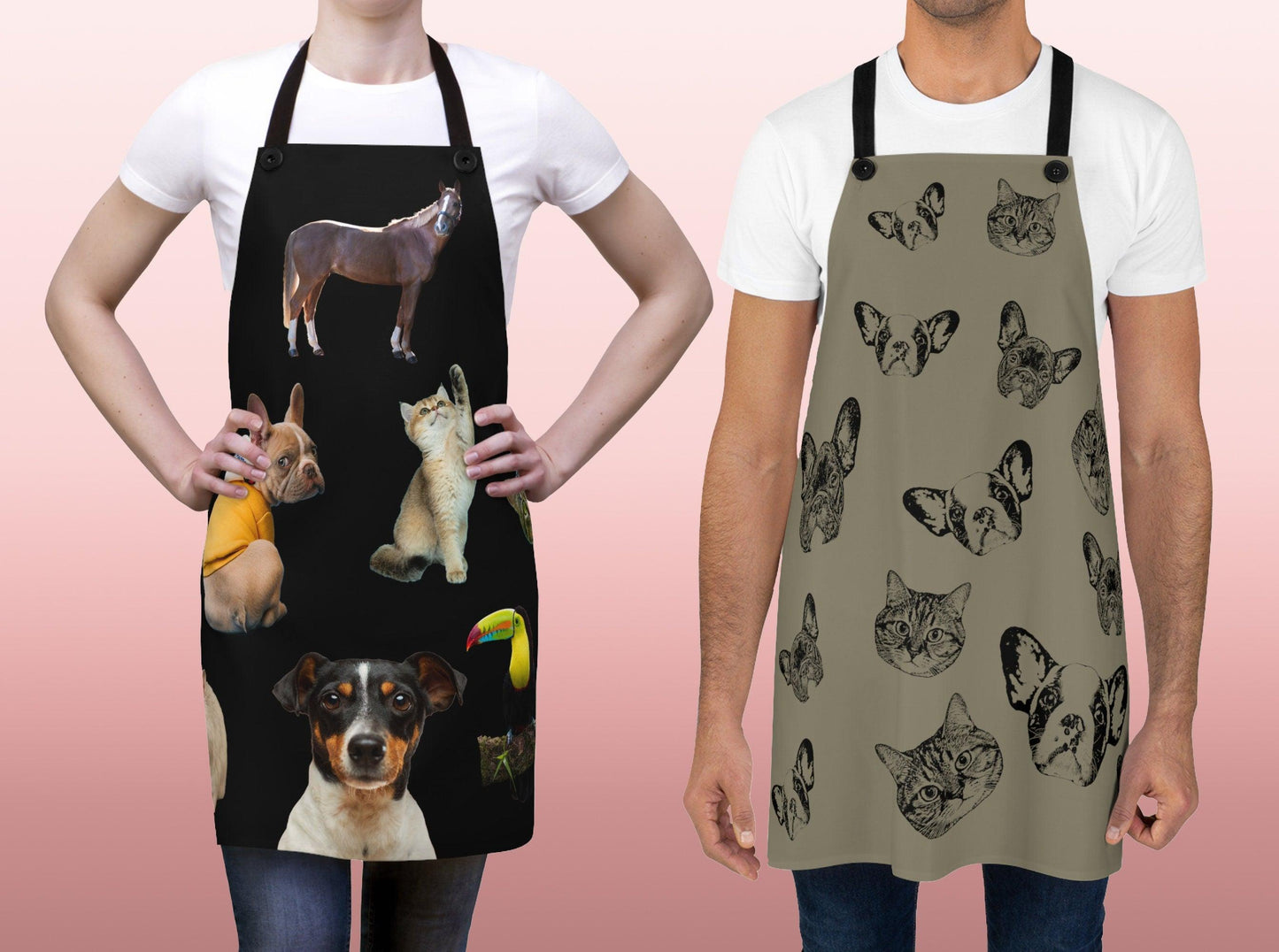 Custom Pet Face Apron