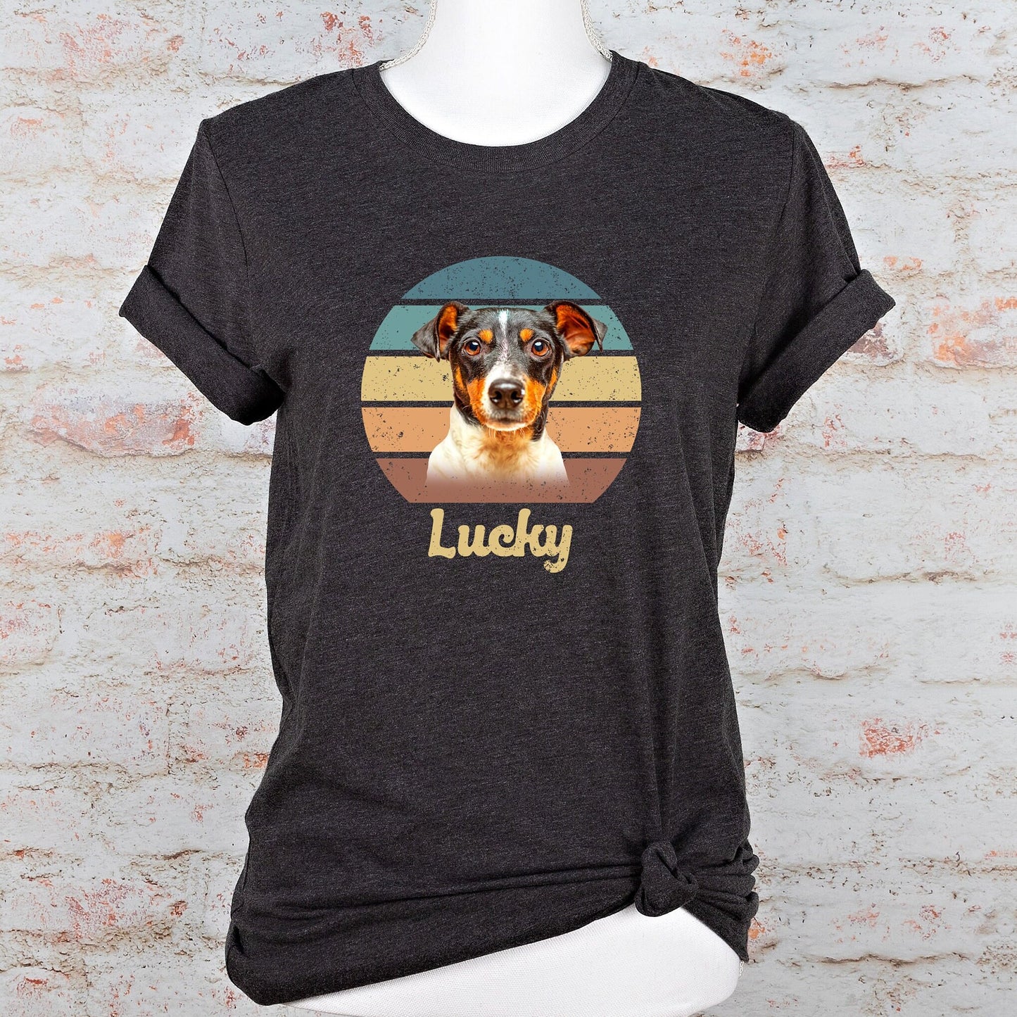 Custom Pet Retro Shirt