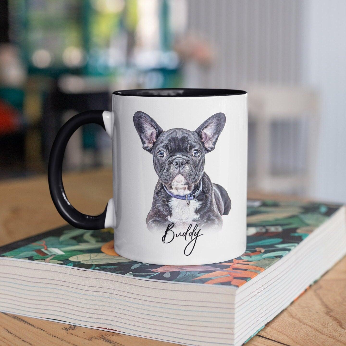 Custom Pet Colorful Mug - Oil Painting Effect