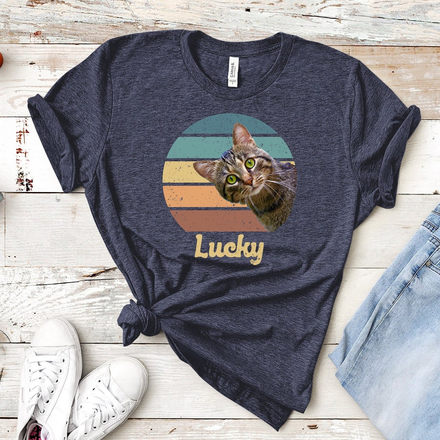 Custom Pet Retro Shirt