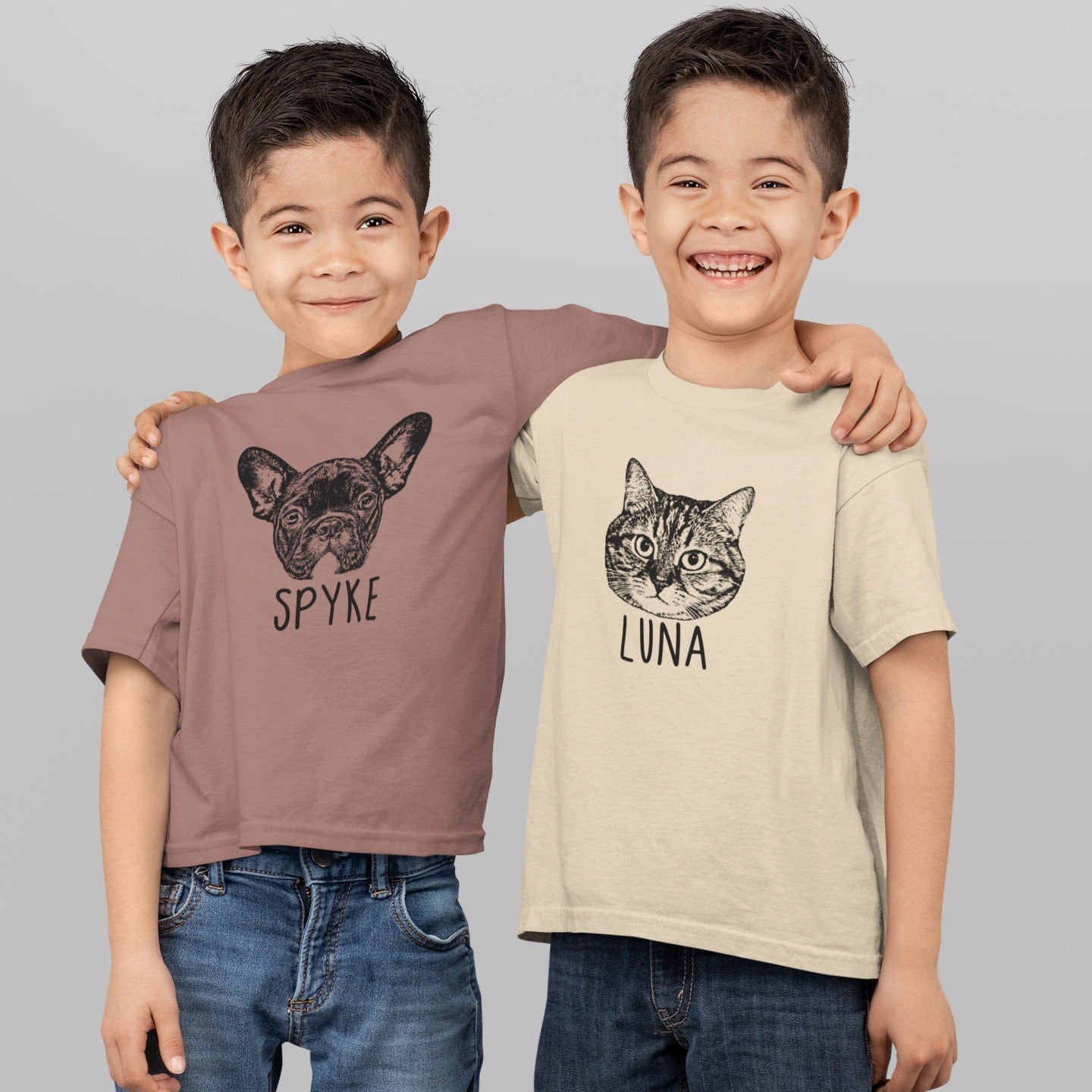 Custom Pet Shirt For Kids