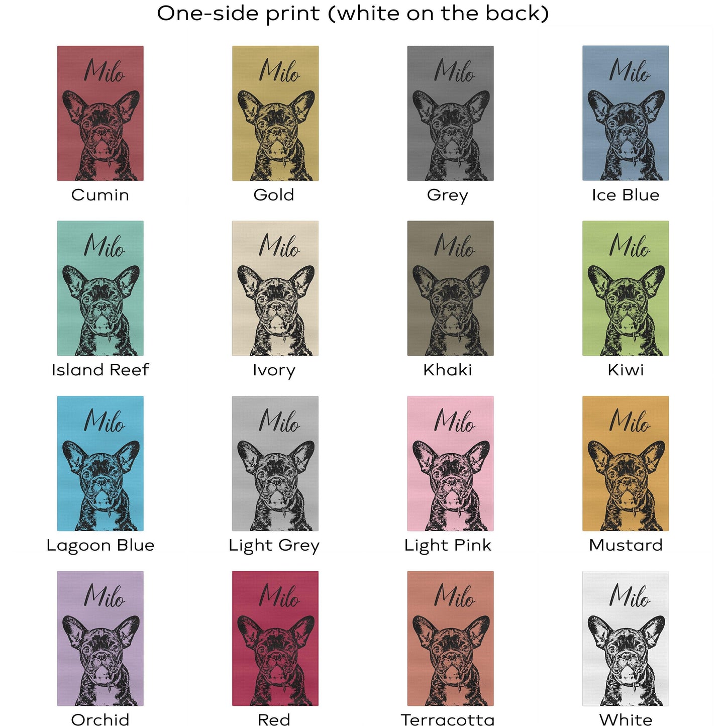 Custom Pet Tea Towel