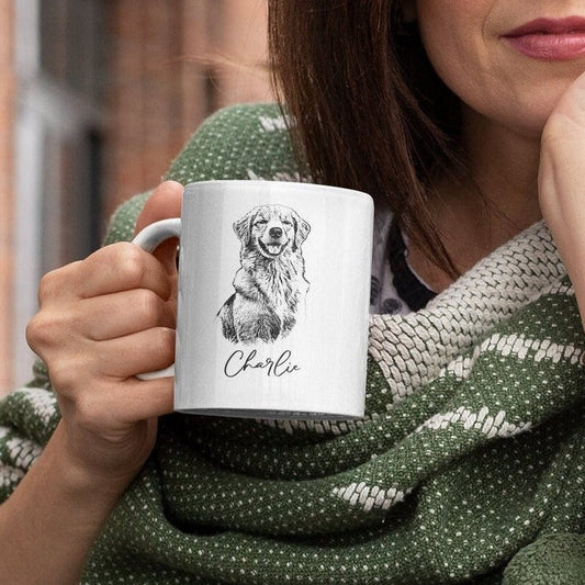 Custom Pet Mug - Sketch