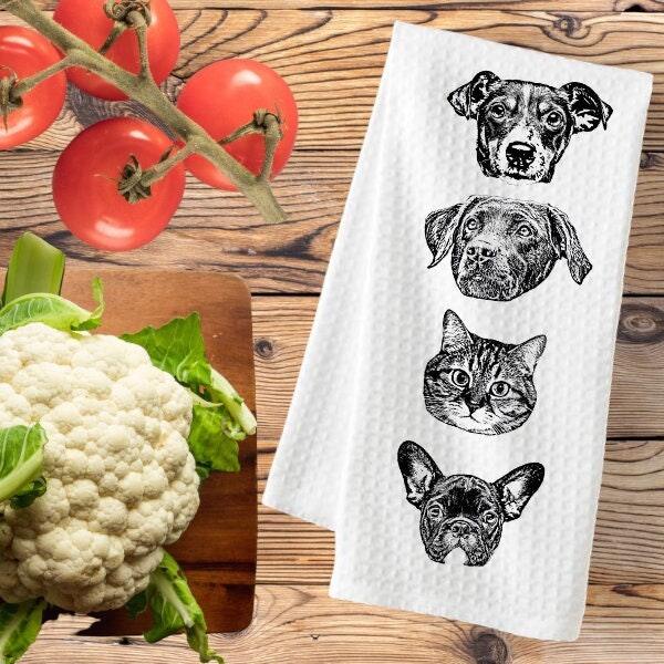 Custom Pet Tea Towel