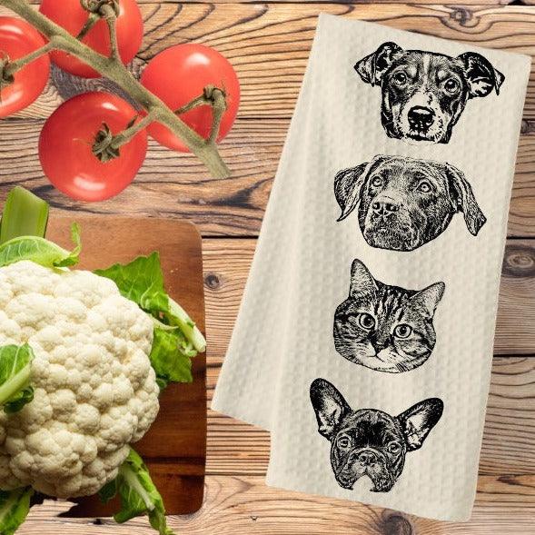 Custom Pet Tea Towel