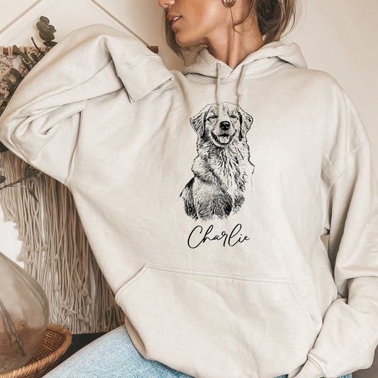 Pet Portrait Hoodie