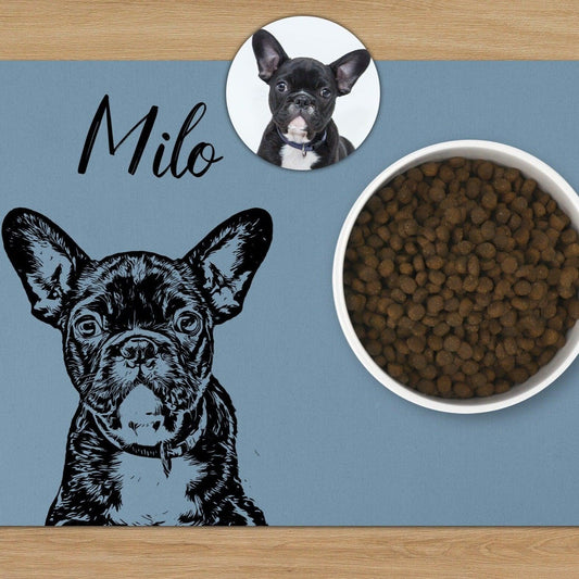 Personalized Pet Food Mat