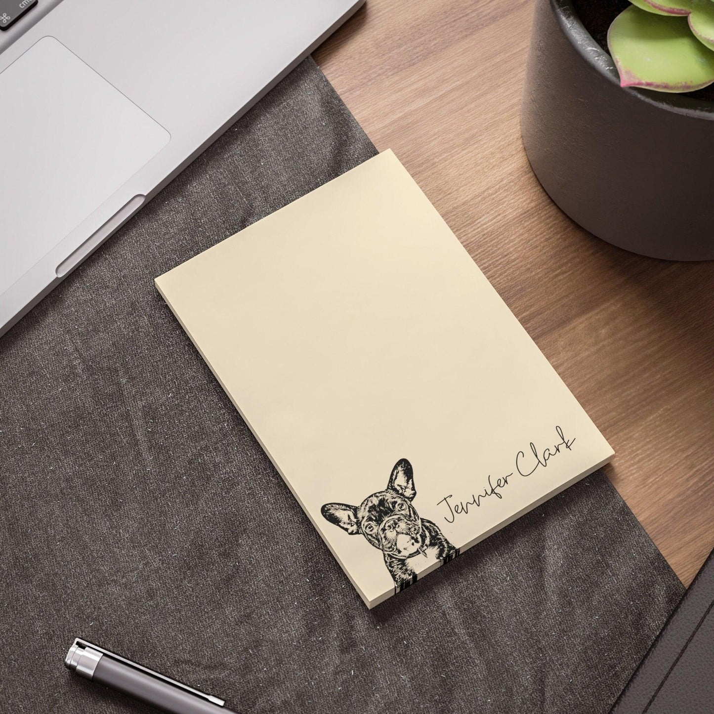 Personalized pet Post-it® Notepad Stationery 50 sheets