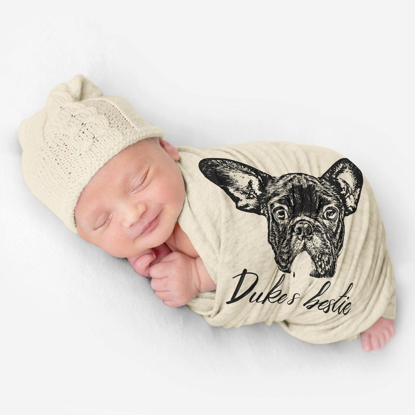 Personalized Pet Baby Swaddle Blanket