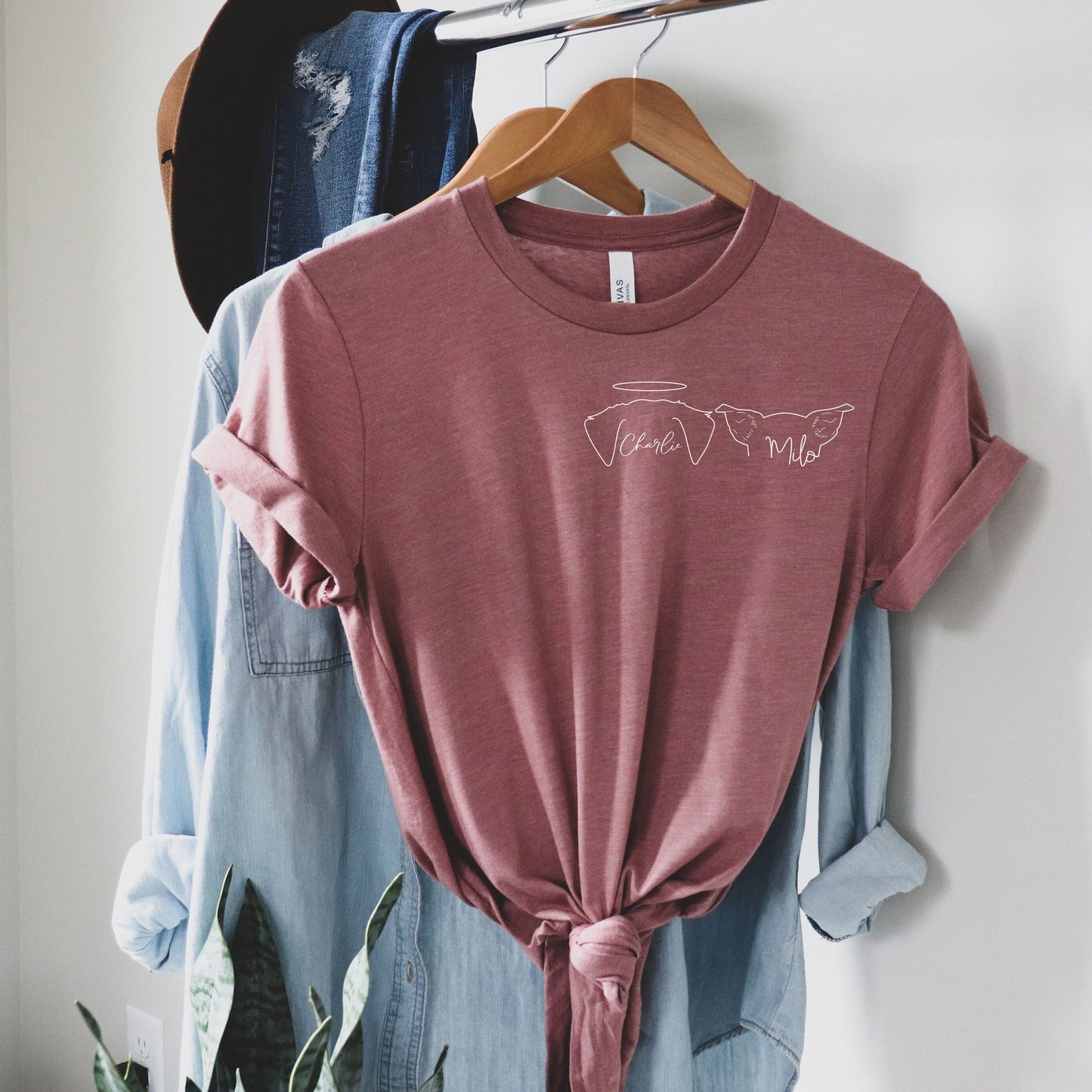 Custom Pet Ears Shirt