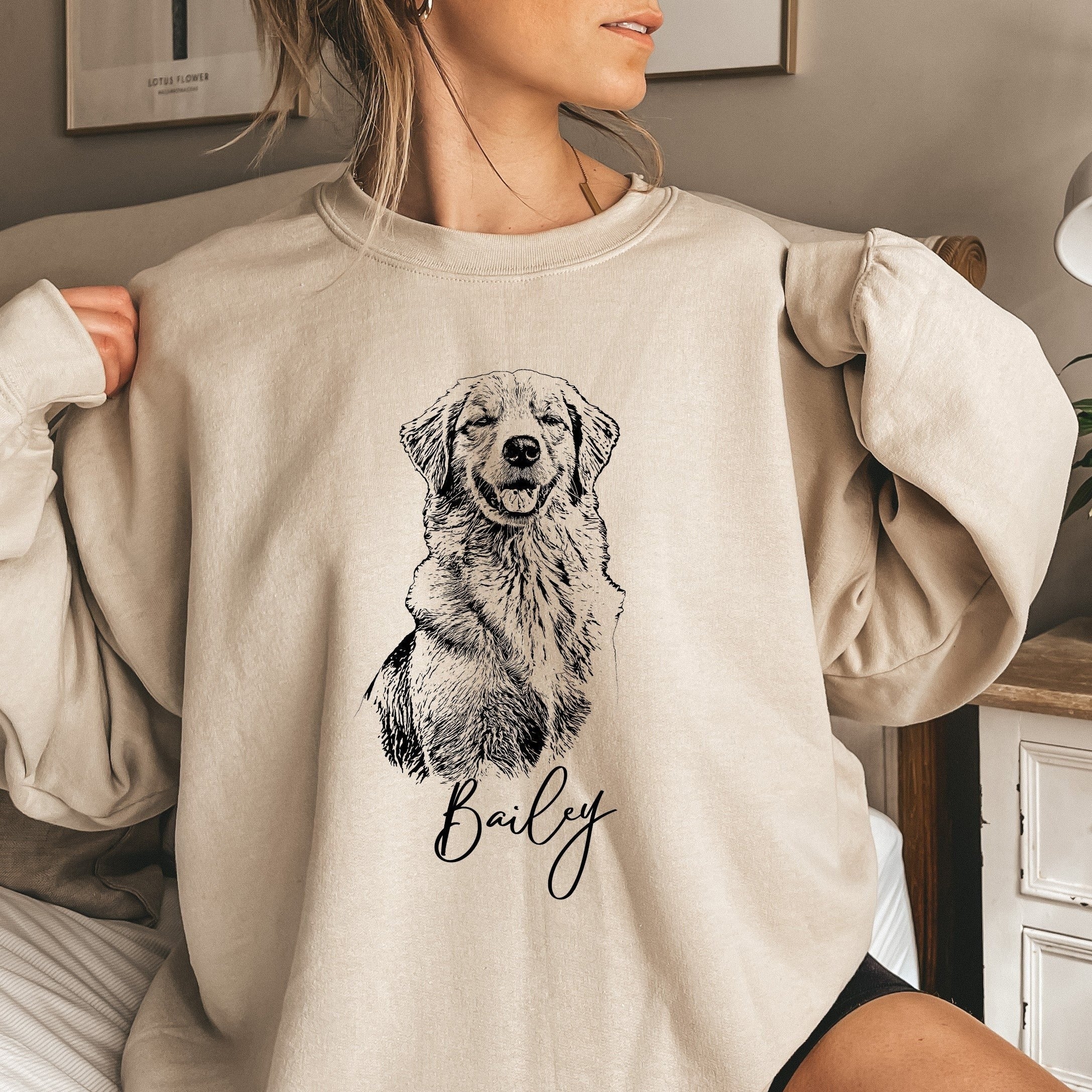 Custom Pet Crewneck Sweatshirt uveprint